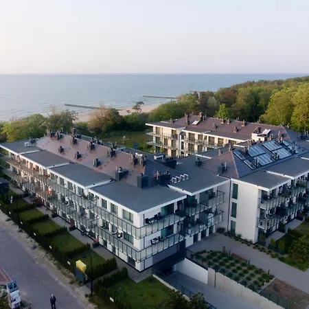 Lejlighed Nadmorski Z Dostepem Do Basenu, Sauny, Jacuzzi I Ogrodkiem Przy Plazy 114 Niechorze